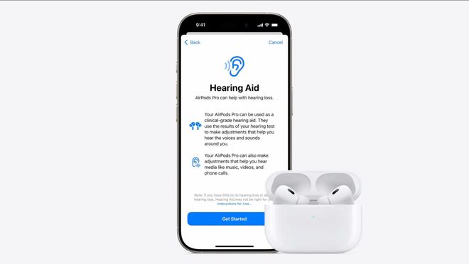 苹果 AirPods Pro 2 耳机获美国 FDA 批准变身“非处方助听器”