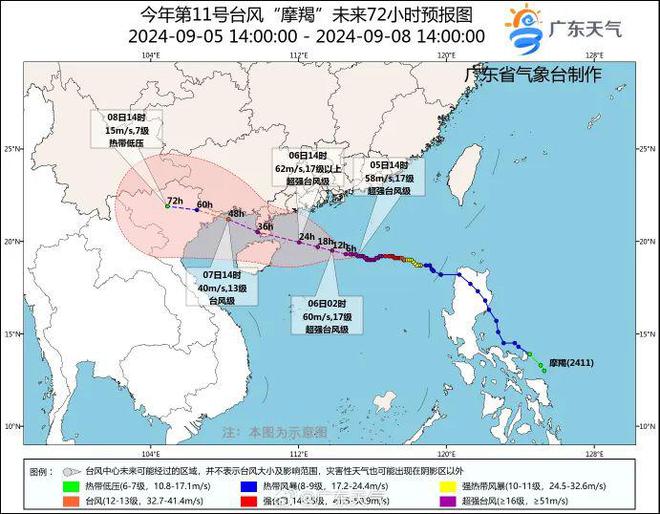 “摩羯”或成广东10年来最强台风，广州一区停课！番禺最新天气预报……