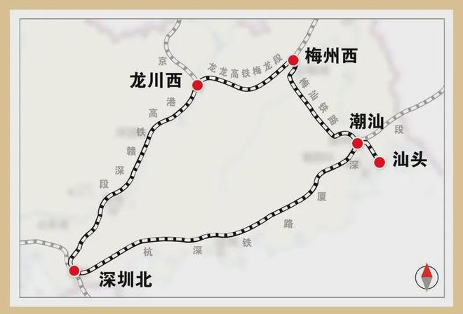 汕头至汕头高铁环线列车将于9月15日开行