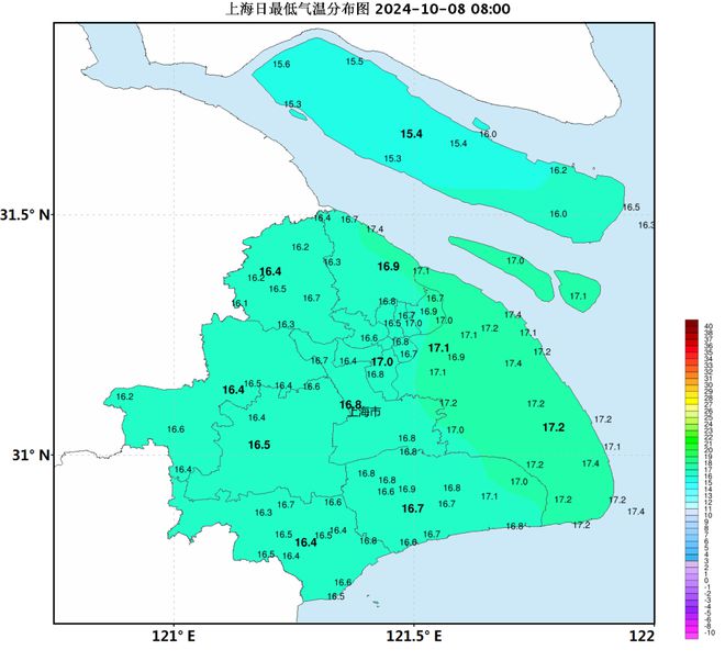 上海本周一大波好天气！注意：后天最低气温仅15度，全天温差近10度