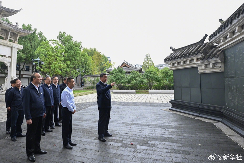 习近平参观六尺巷：弘扬好传统美德，使我们的社会更加和谐__中国政府网