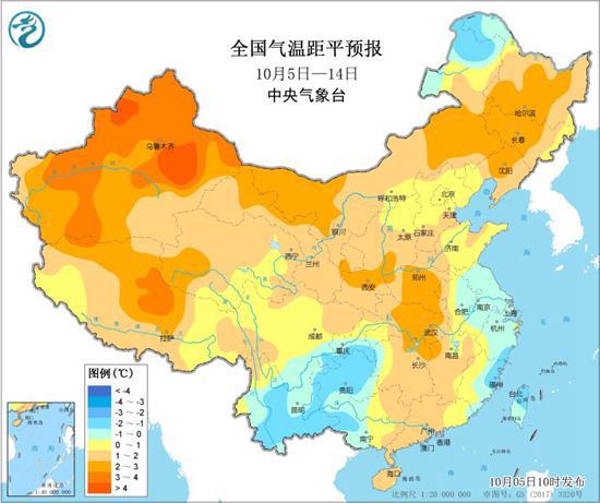 长江中下游一带最高温降至20℃出头 南京上海等地气温或创立秋来新低