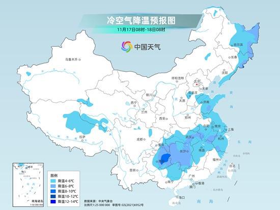 强冷空气来袭 10余个省会级城市或将度过下半年来最冷白天