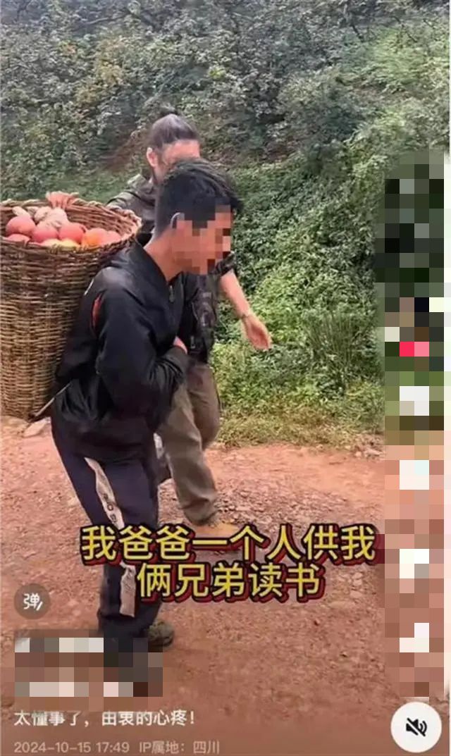 真探丨“弟弟辍学卖苹果供北大哥哥读书”视频系杜撰摆拍卖惨带货 警方：涉事博主被处罚